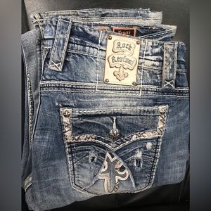 Rock revival mens jeans